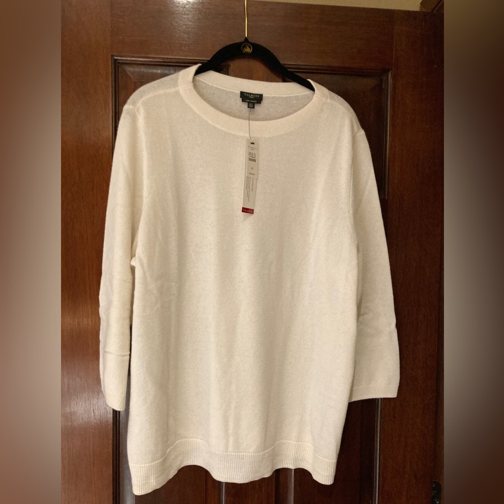 Women’s Talbots Pure Cashmere Sweater NWT